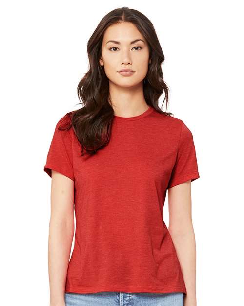 BELLA + CANVAS - 6400CVC - Women’s Relaxed Fit Heather CVC Tee