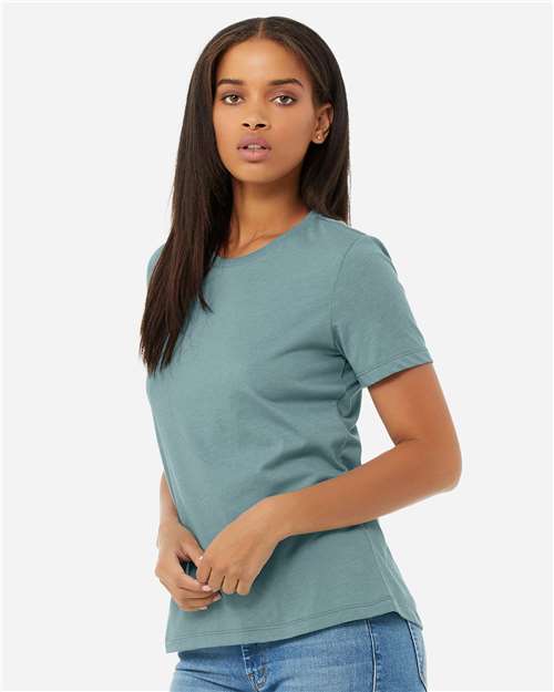BELLA + CANVAS - 6400CVC - Women’s Relaxed Fit Heather CVC Tee