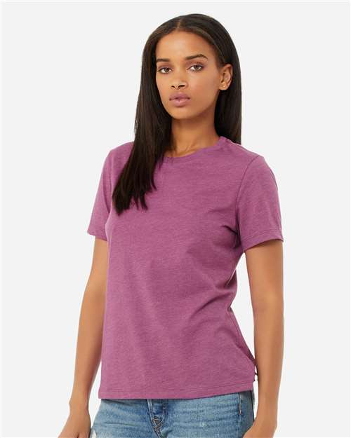 BELLA + CANVAS - 6400CVC - Women’s Relaxed Fit Heather CVC Tee