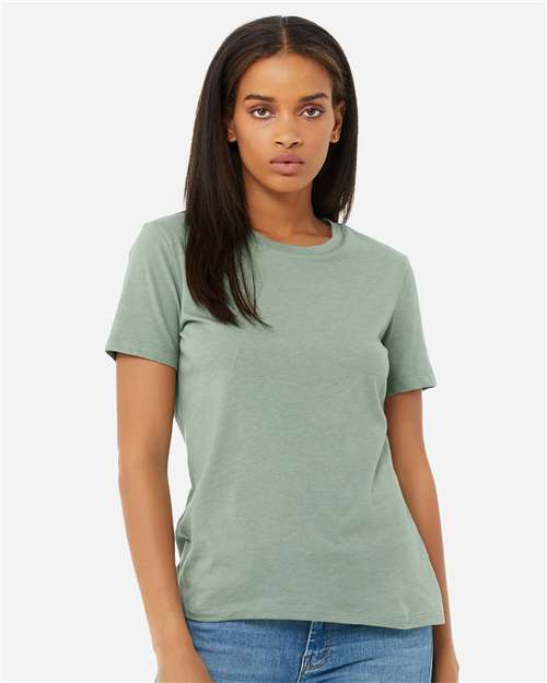 BELLA + CANVAS - 6400CVC - Women’s Relaxed Fit Heather CVC Tee