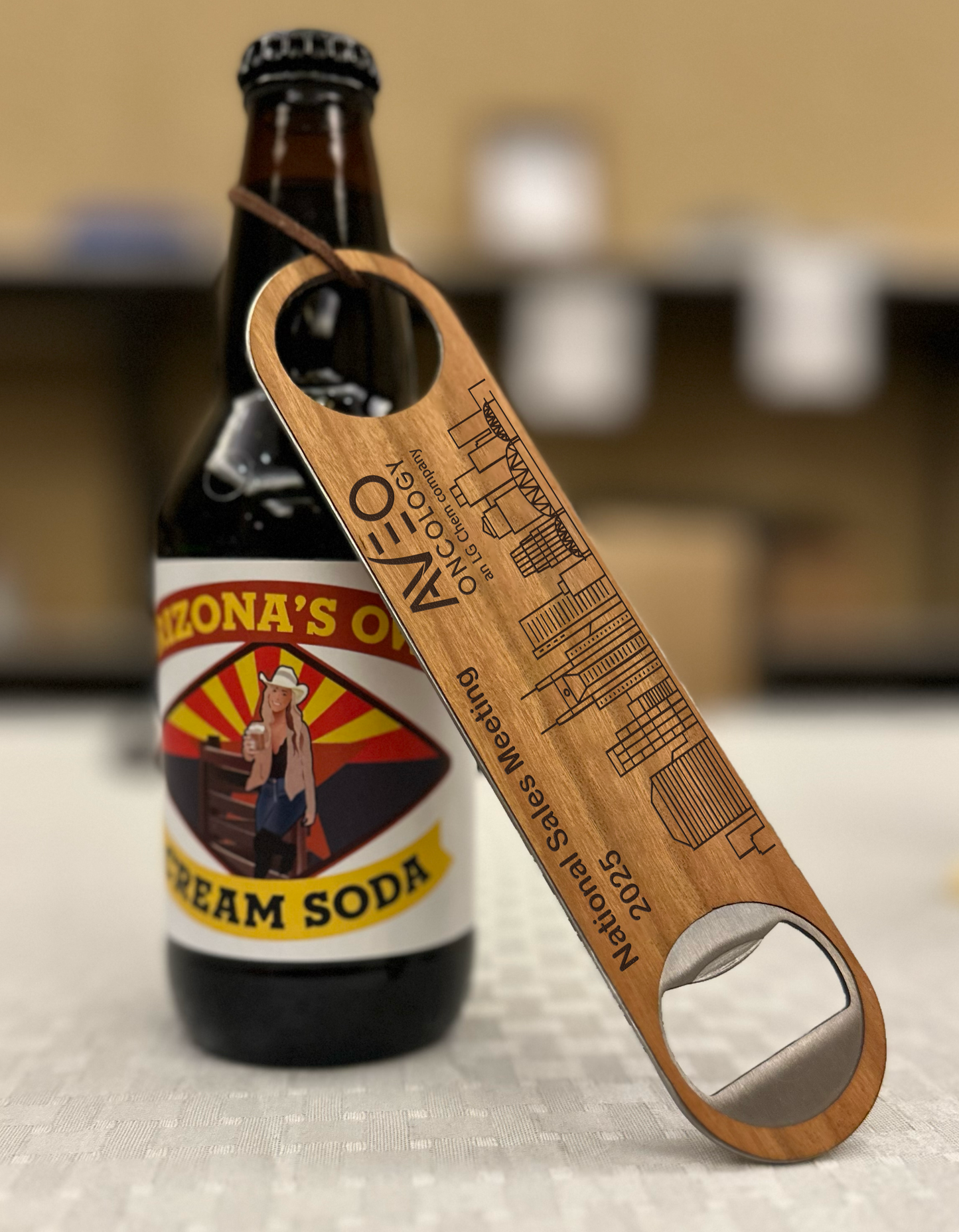 BARKEEP 3 - Wood and Metal Bottle Opener