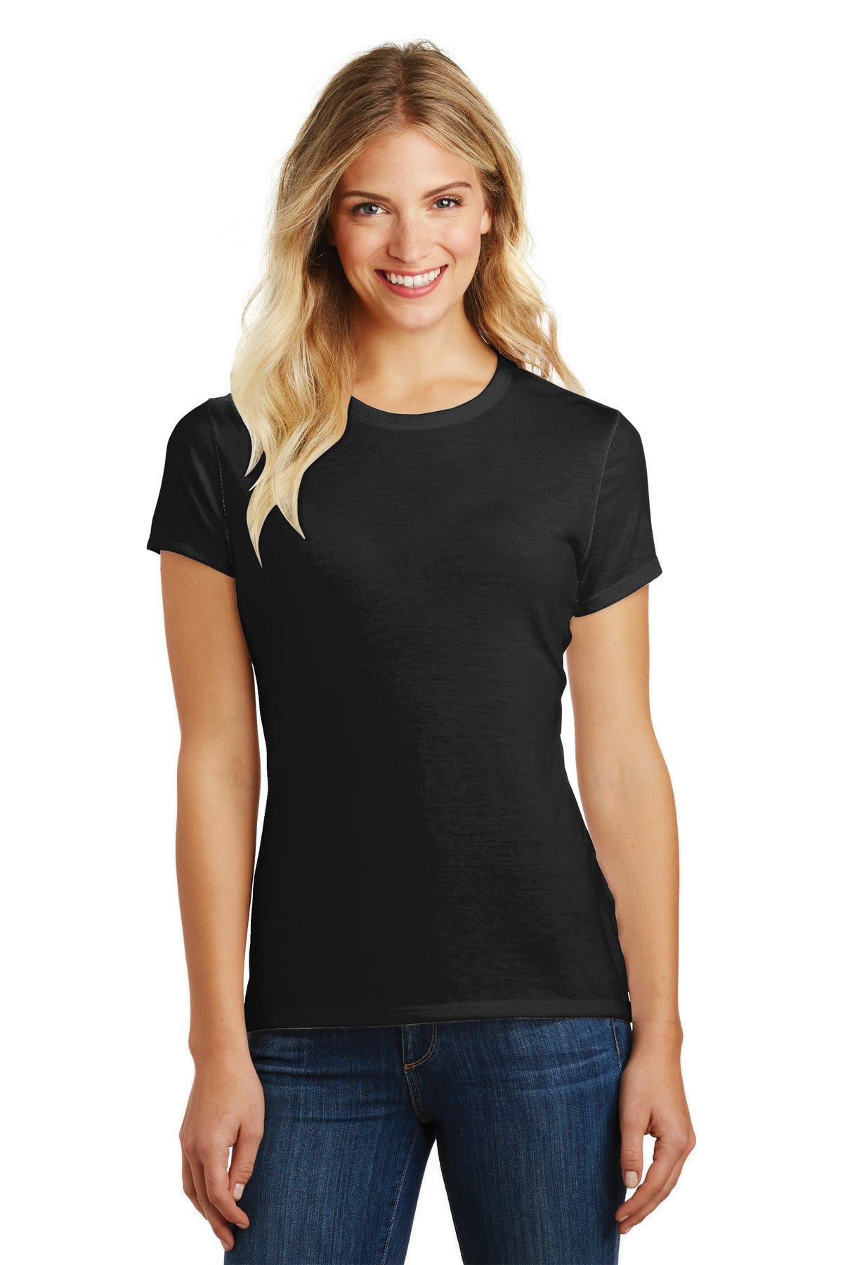 District - Women's Perfect Blend CVC Tee DM108L