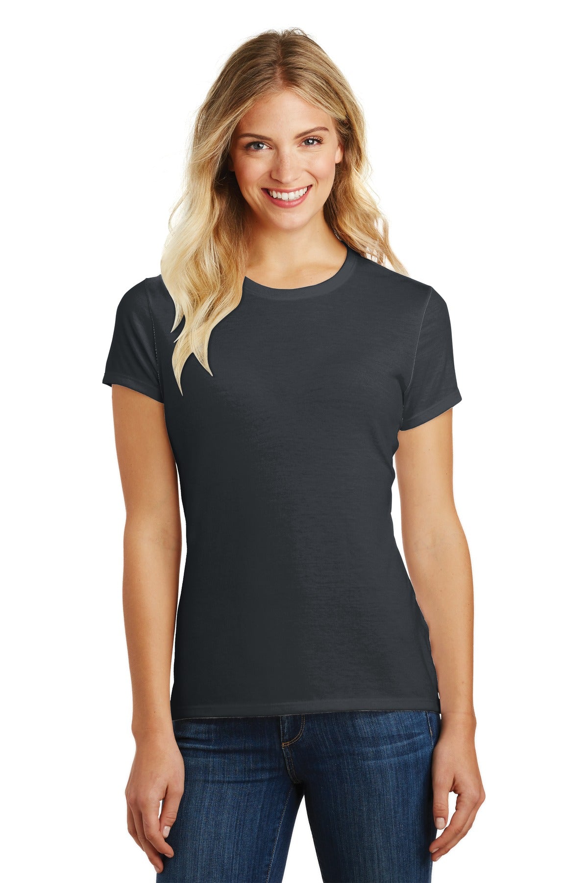 District - Women's Perfect Blend CVC Tee DM108L