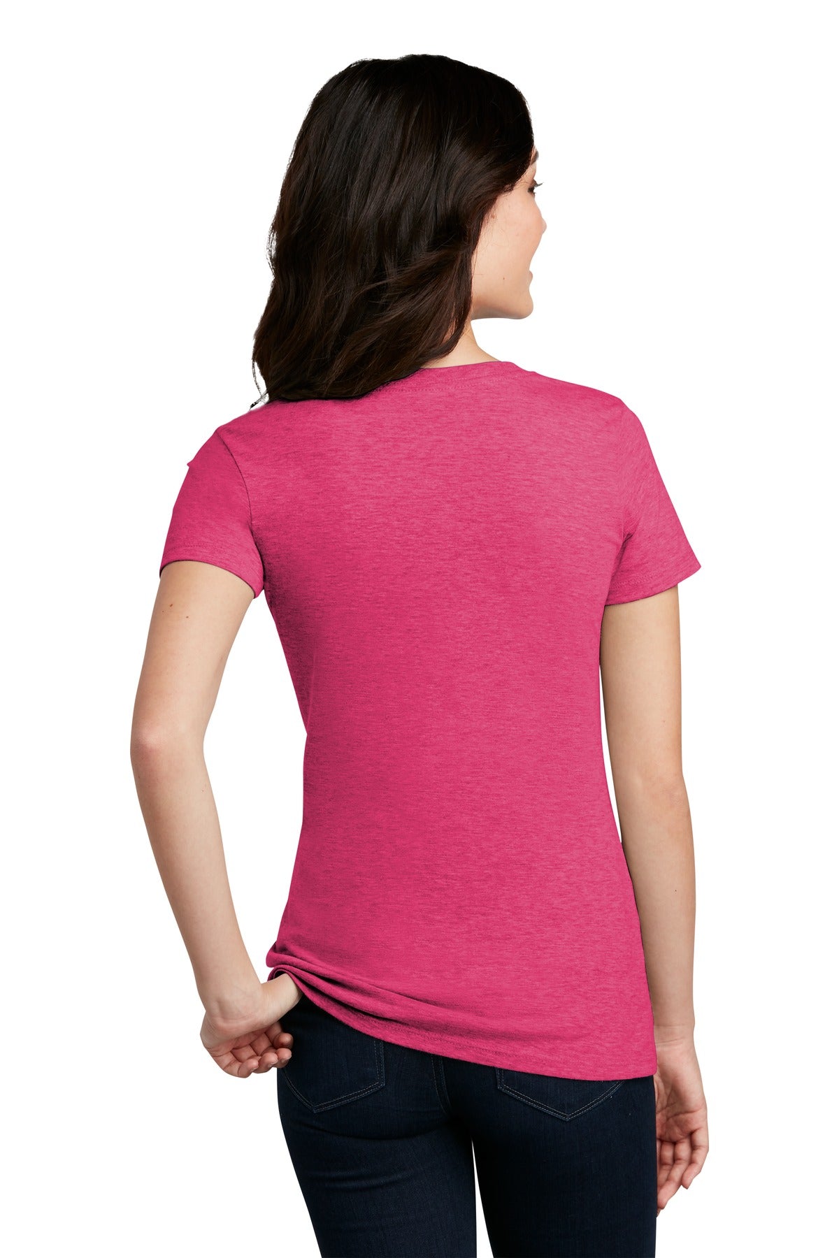 District - Women's Perfect Blend CVC Tee DM108L