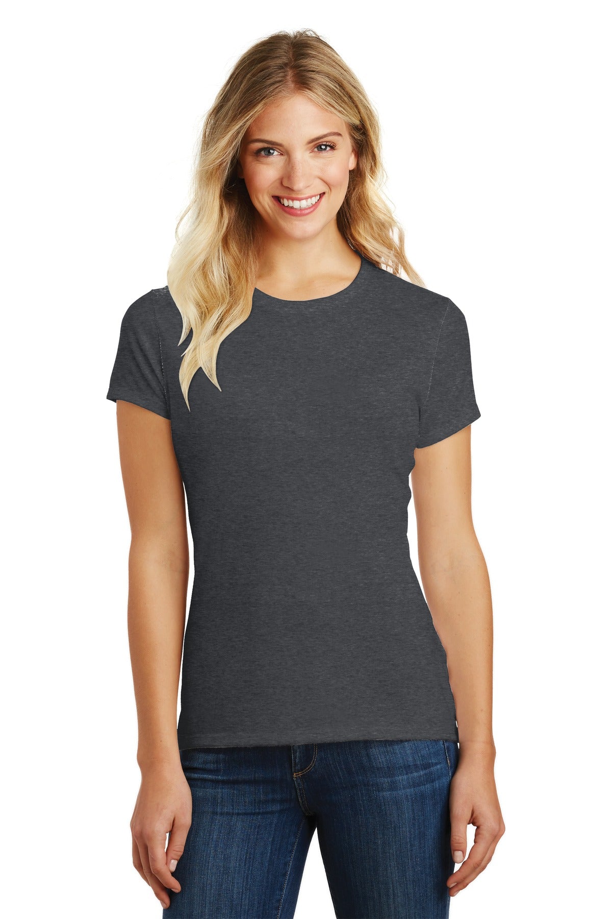 District - Women's Perfect Blend CVC Tee DM108L