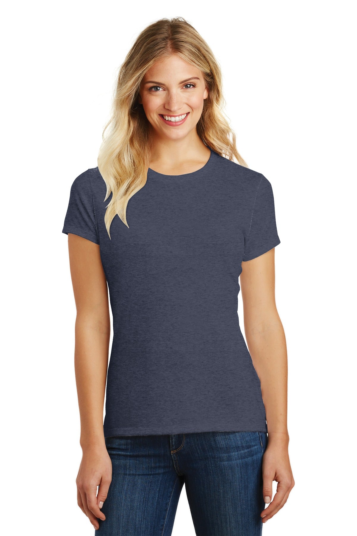 District - Women's Perfect Blend CVC Tee DM108L