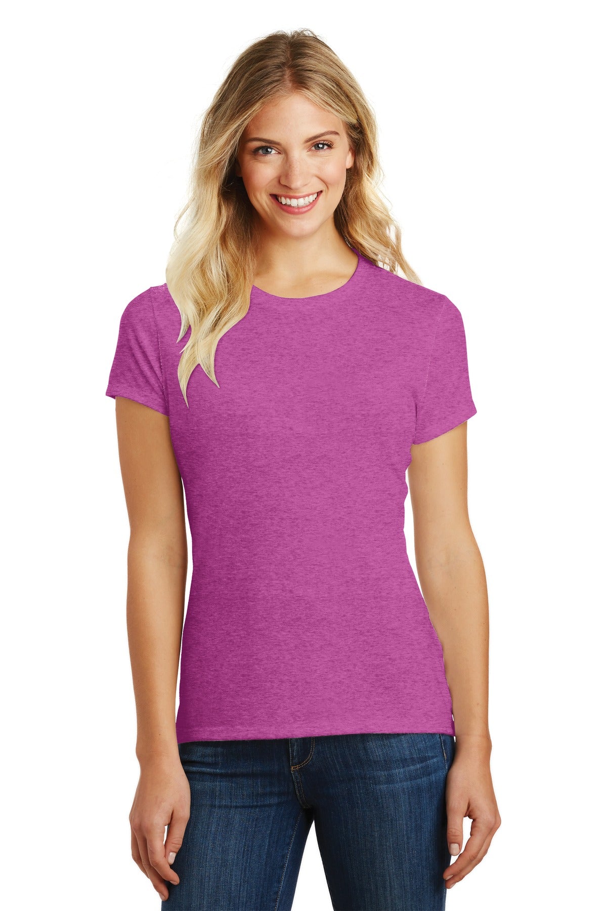 District - Women's Perfect Blend CVC Tee DM108L