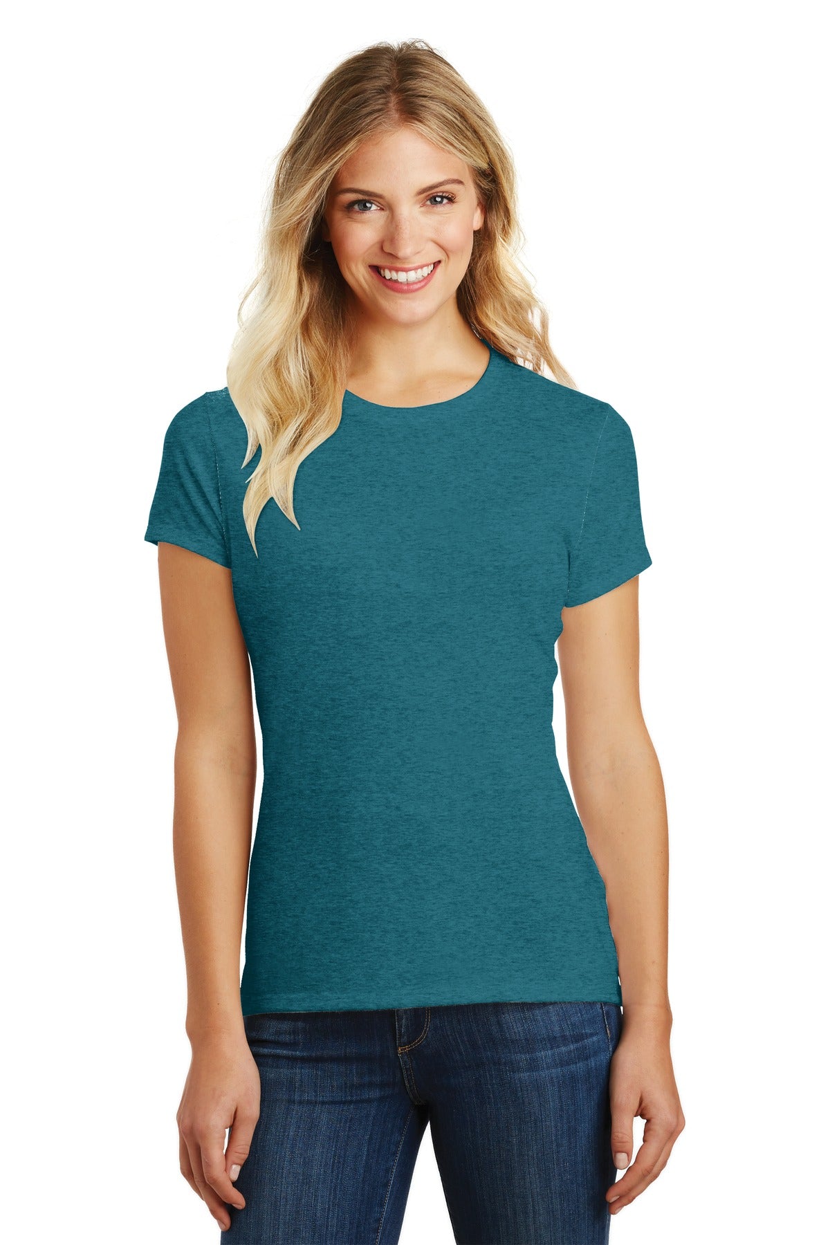 District - Women's Perfect Blend CVC Tee DM108L