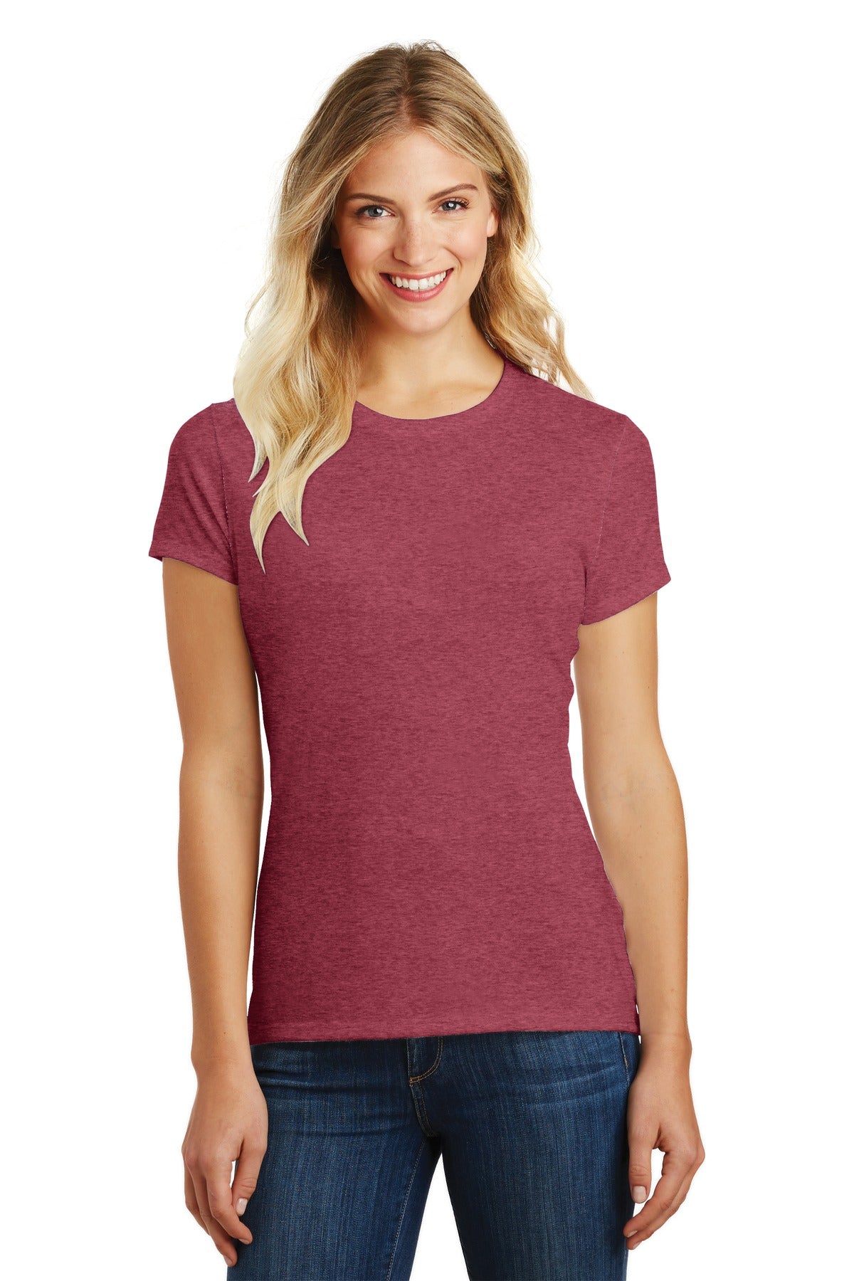 District - Women's Perfect Blend CVC Tee DM108L