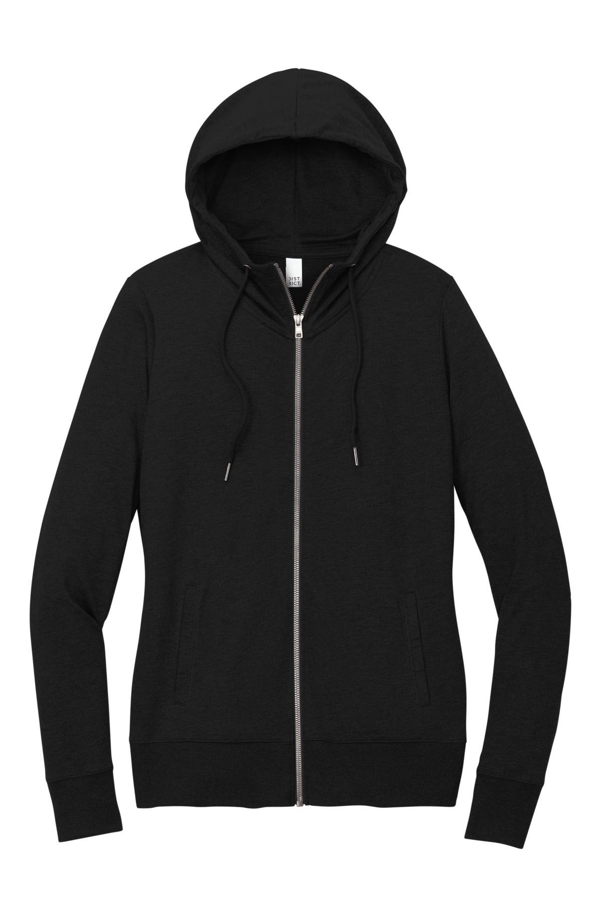 District - Women's Featherweight French Terry Full-Zip Hoodie DT673