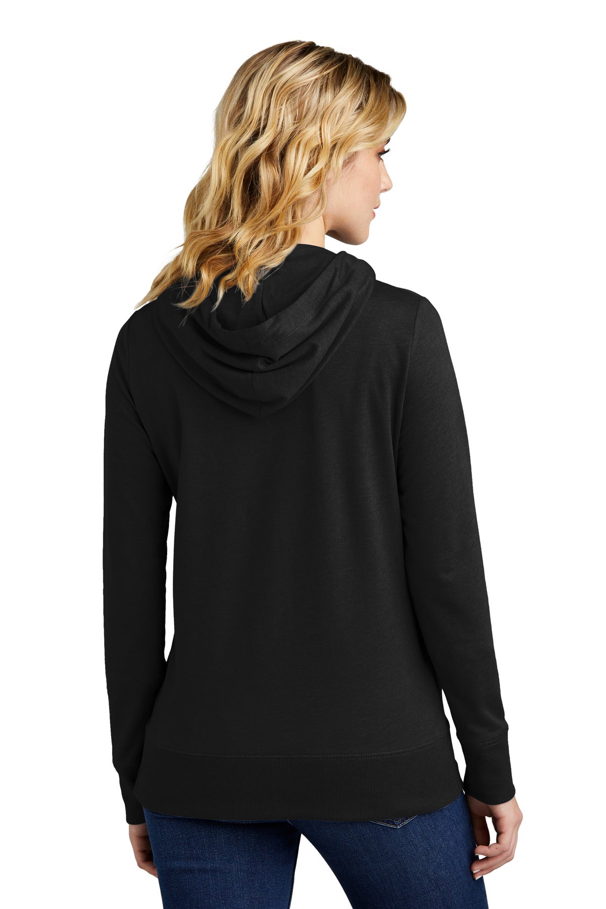 District - Women's Featherweight French Terry Full-Zip Hoodie DT673
