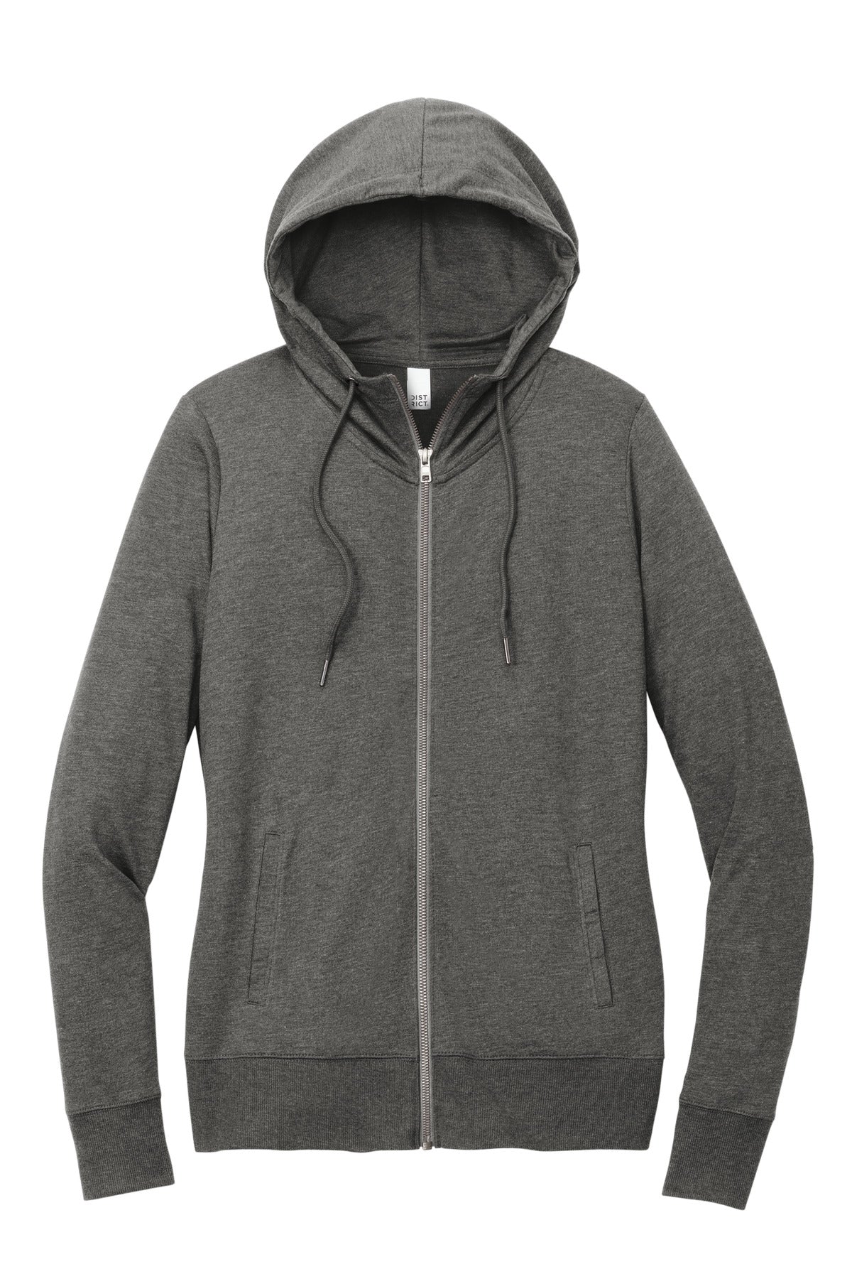 District - Women's Featherweight French Terry Full-Zip Hoodie DT673