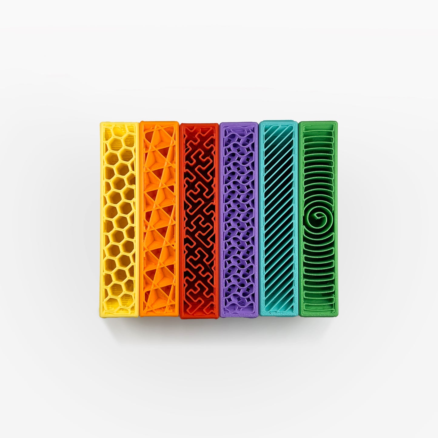 Custom 3D-Printed Infill Jenga Game