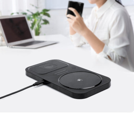 4 in 1 Wireless Charger 55 Degree Health Water Tea Hot Drink Mug Warmer Smart Temperature Control Coffee Heater Cup Warmer