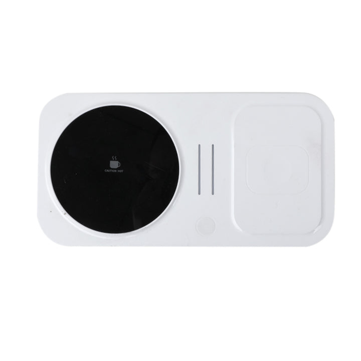 4 in 1 Wireless Charger 55 Degree Health Water Tea Hot Drink Mug Warmer Smart Temperature Control Coffee Heater Cup Warmer
