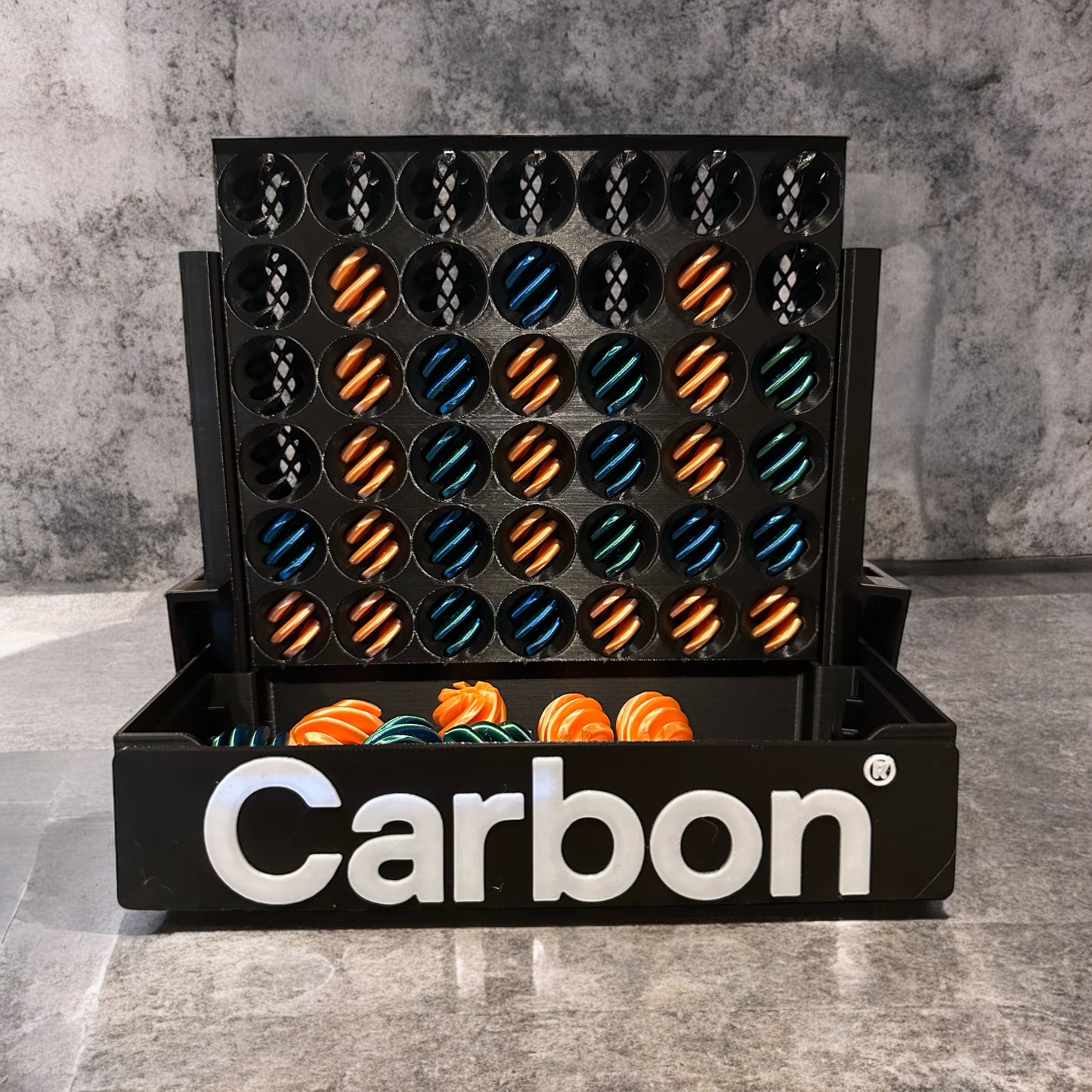 Custom 3D-Printed Connect Four Game