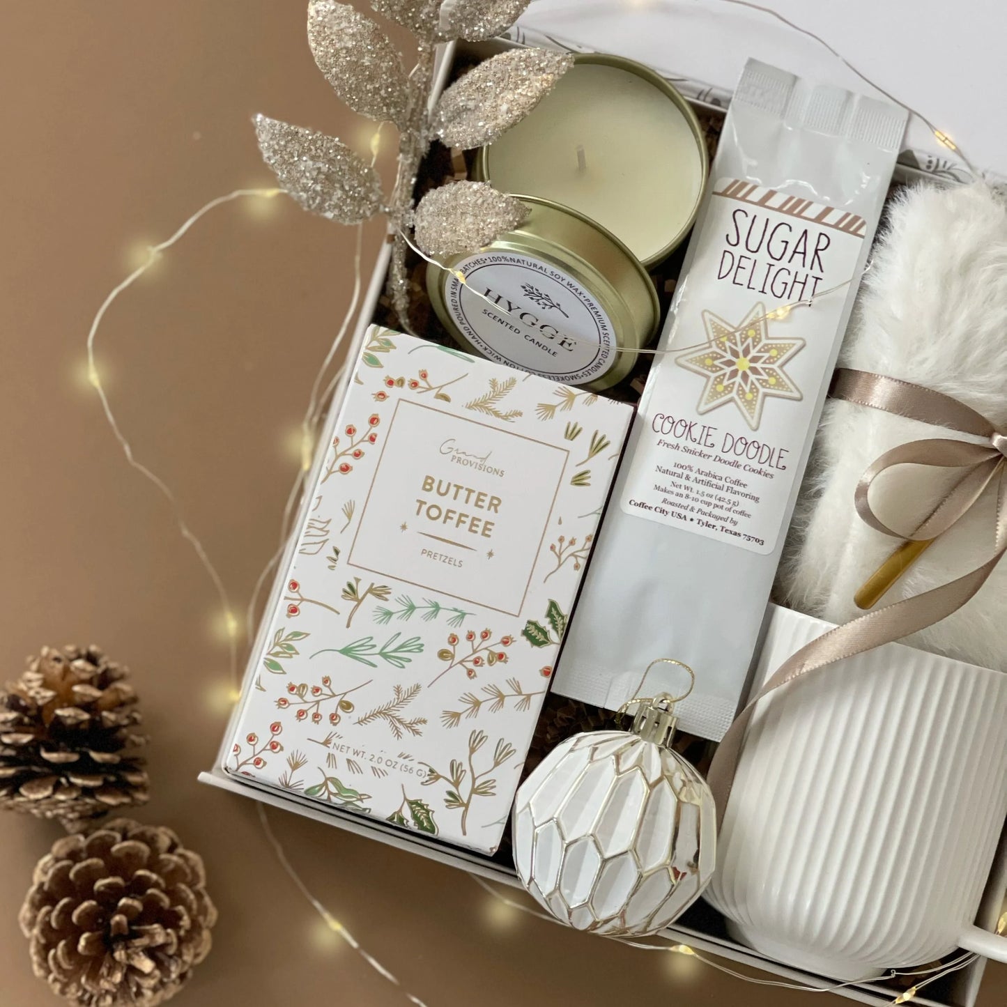 Silent Night Holiday Gift Basket