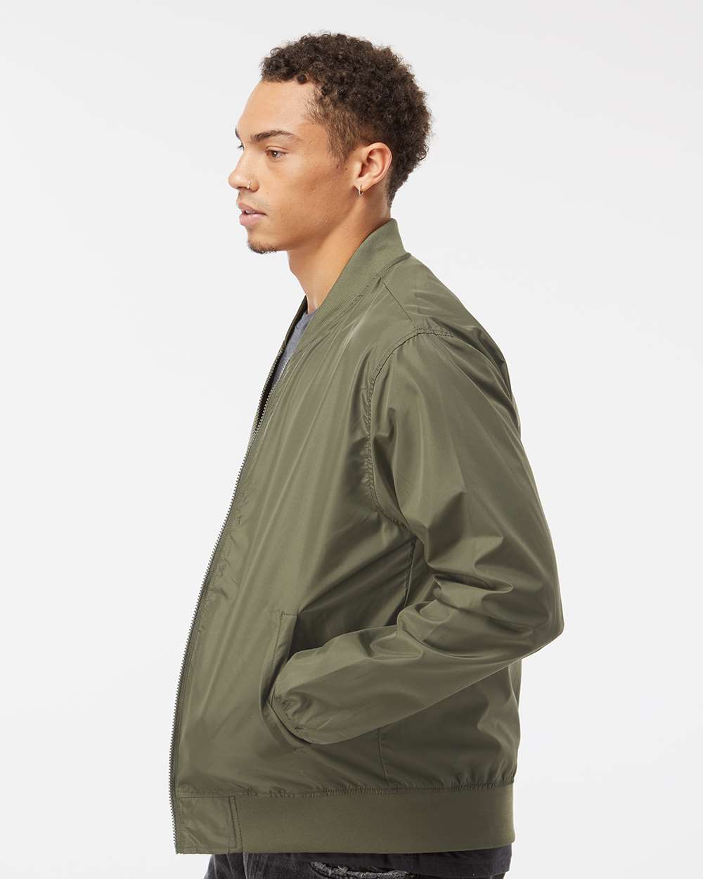Independent Trading Co. - Unisex Lightweight Bomber Jacket