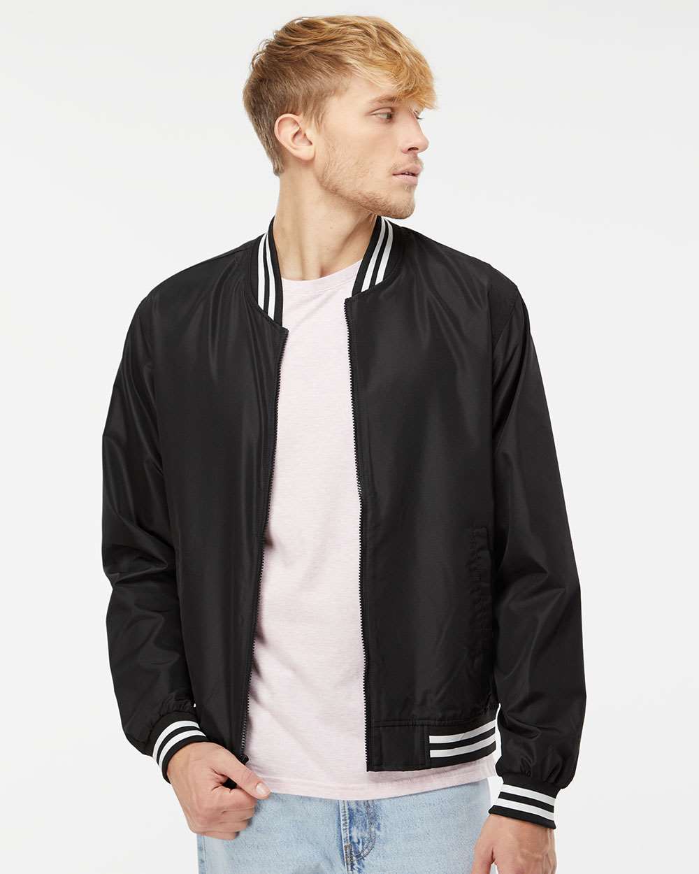 Independent Trading Co. - Unisex Lightweight Bomber Jacket