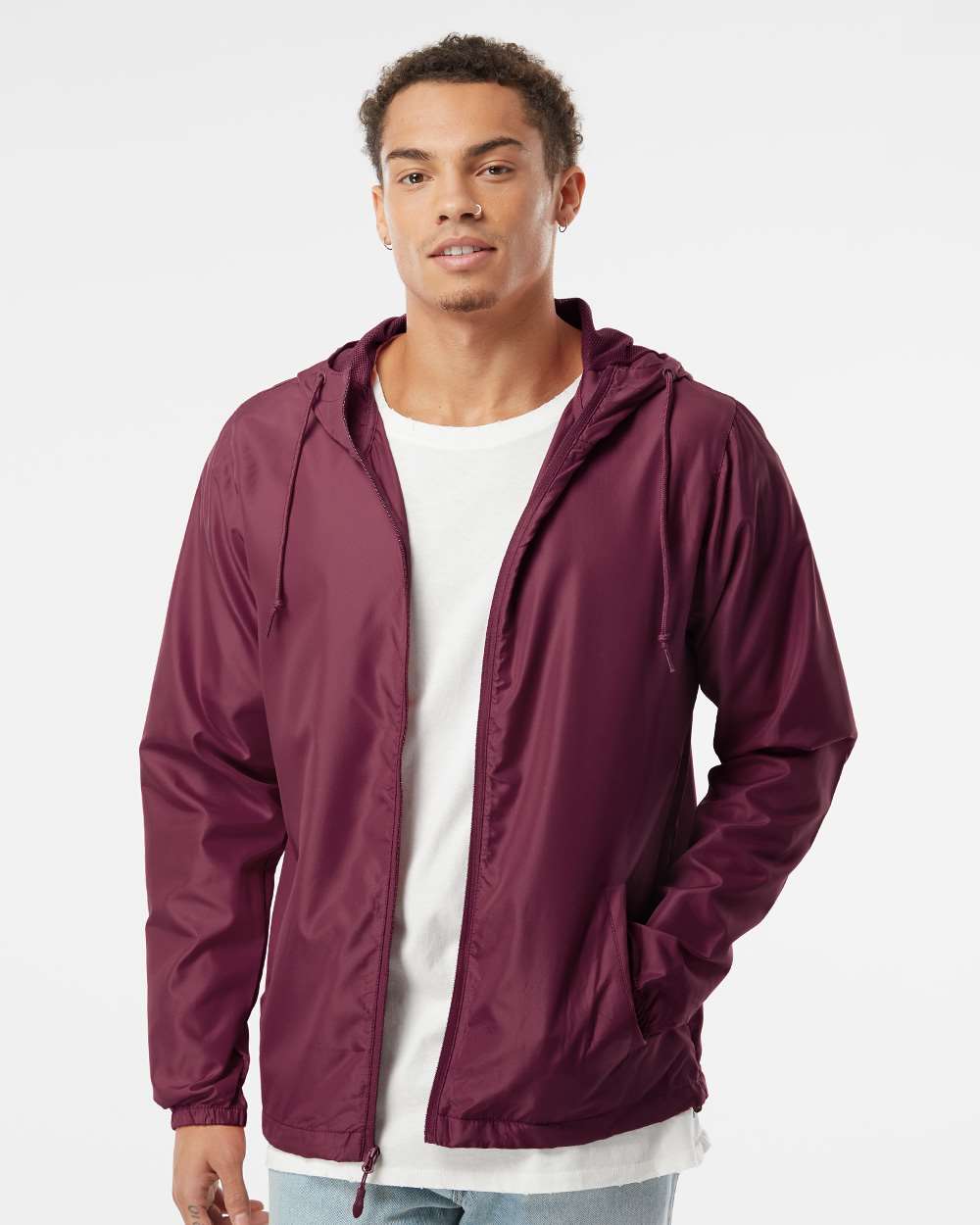 Independent Trading Co. - Unisex Lightweight Windbreaker Full-Zip Jacket