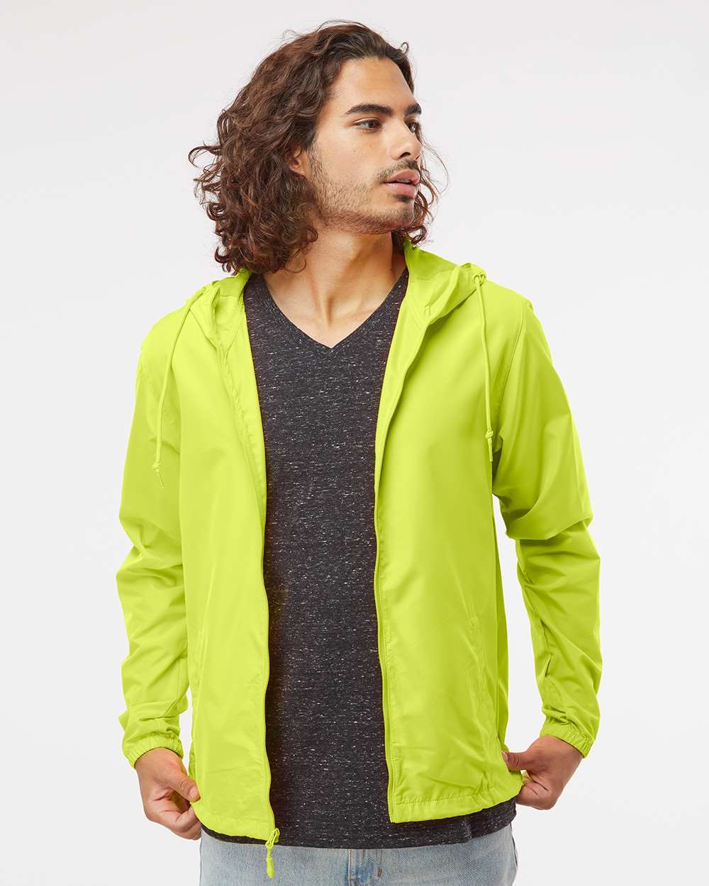 Independent Trading Co. - Unisex Lightweight Windbreaker Full-Zip Jacket
