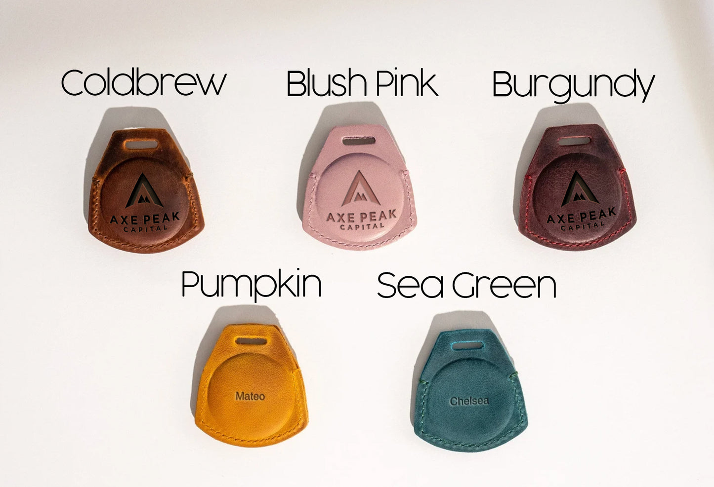 Leather AirTag Covers
