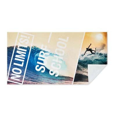 Full Color Custom Beach Towel