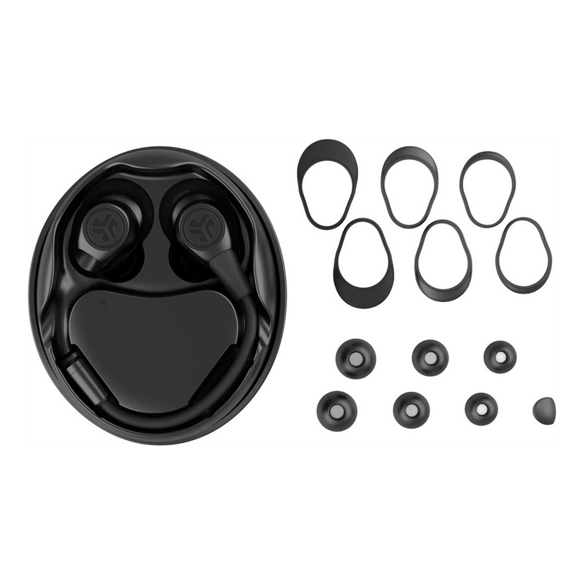 JLab Work Buds Wireless In-Ear Headset - Black