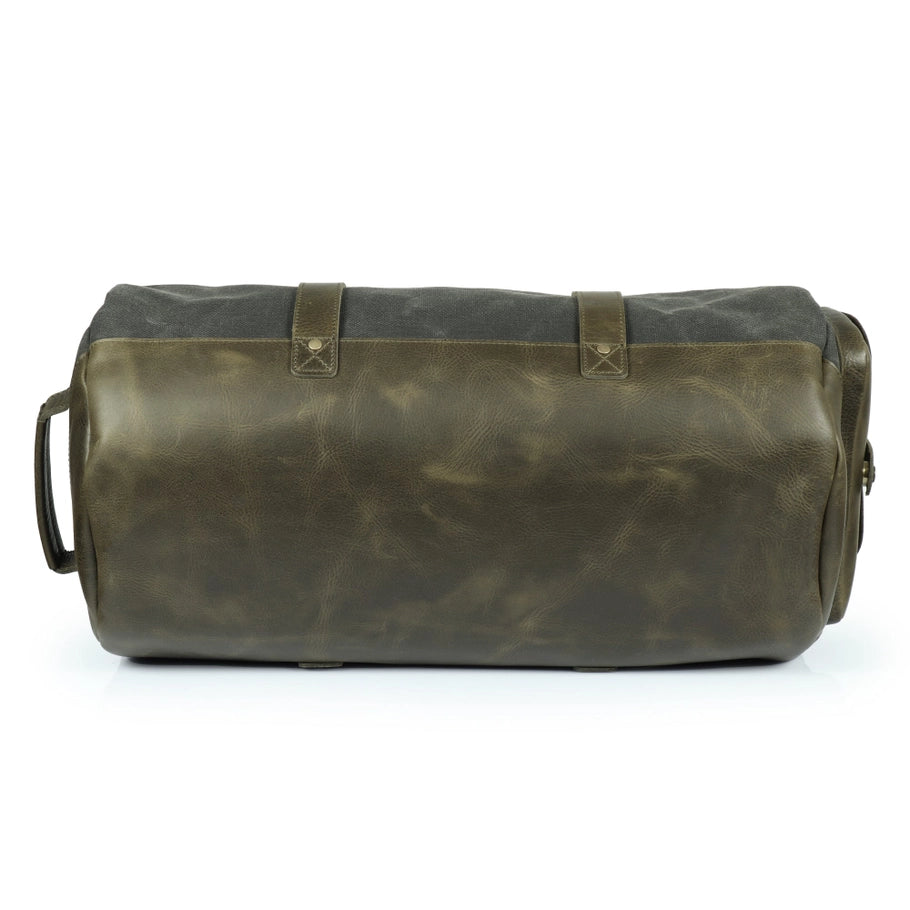 Canvas Duffel Bag - Vintage Retro Travel Bag Overnight Bag