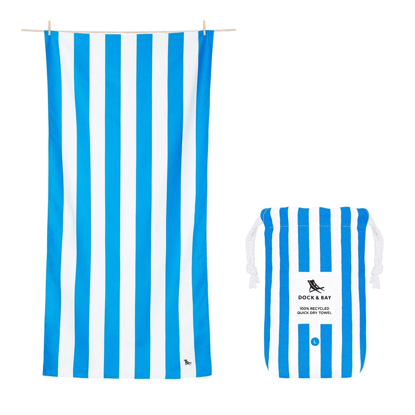 Dock & Bay - Quick Dry Towels - Cabana