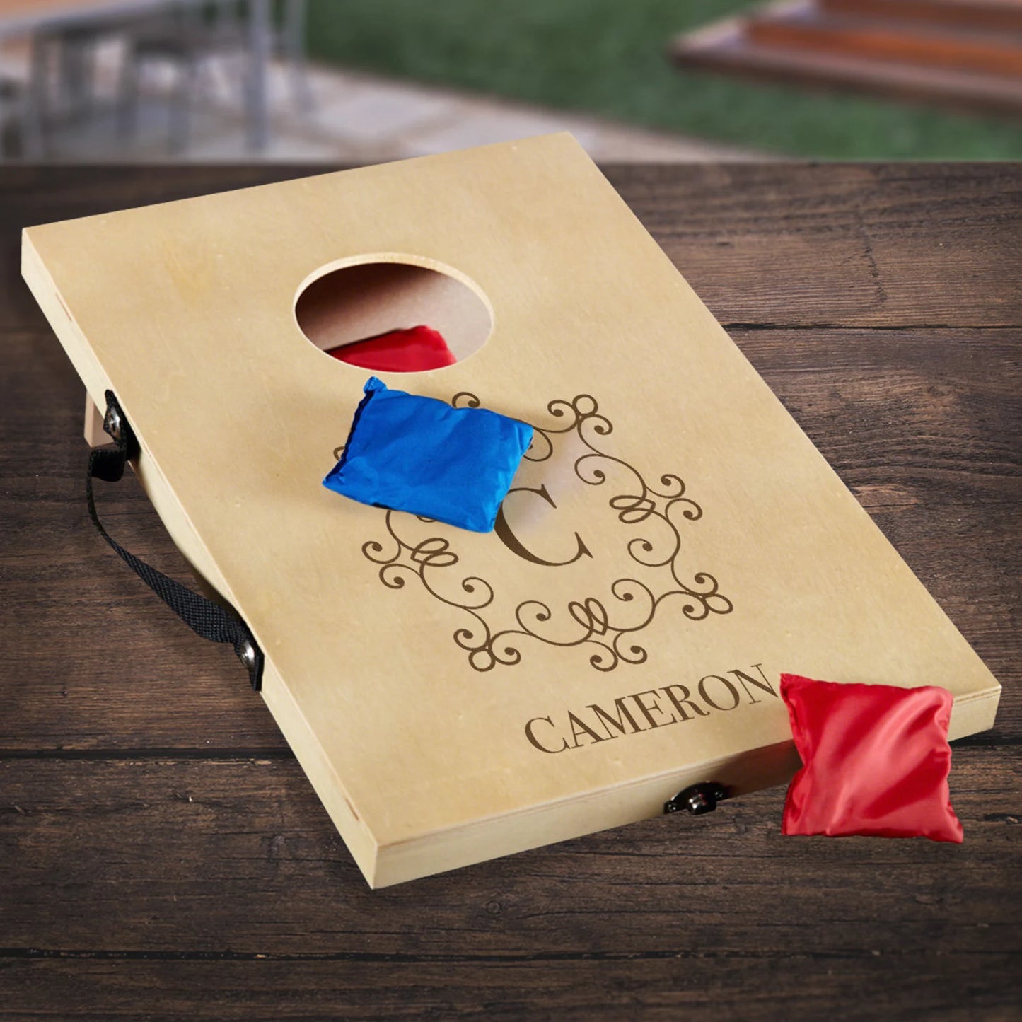 Mini Custom Cornhole Game Set