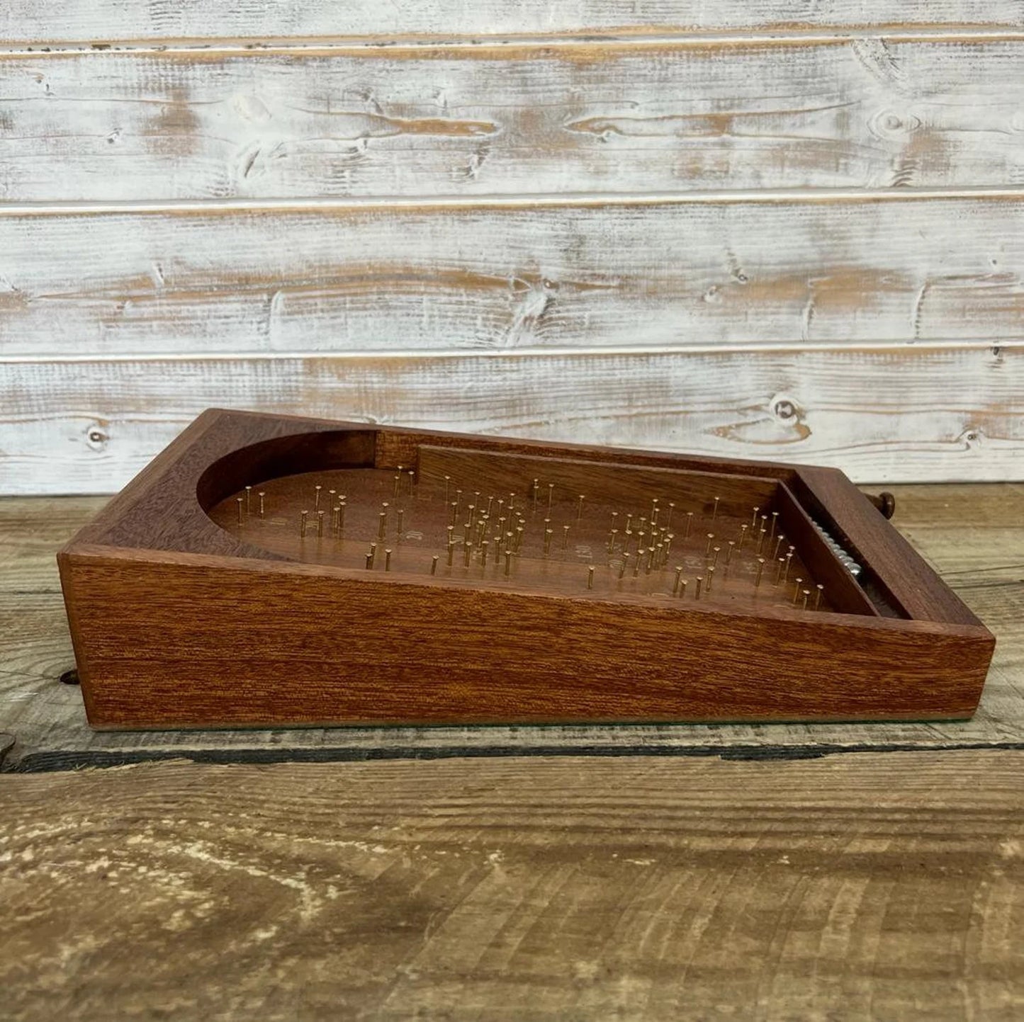 Vintage Style Tabletop Wooden Pinball Game