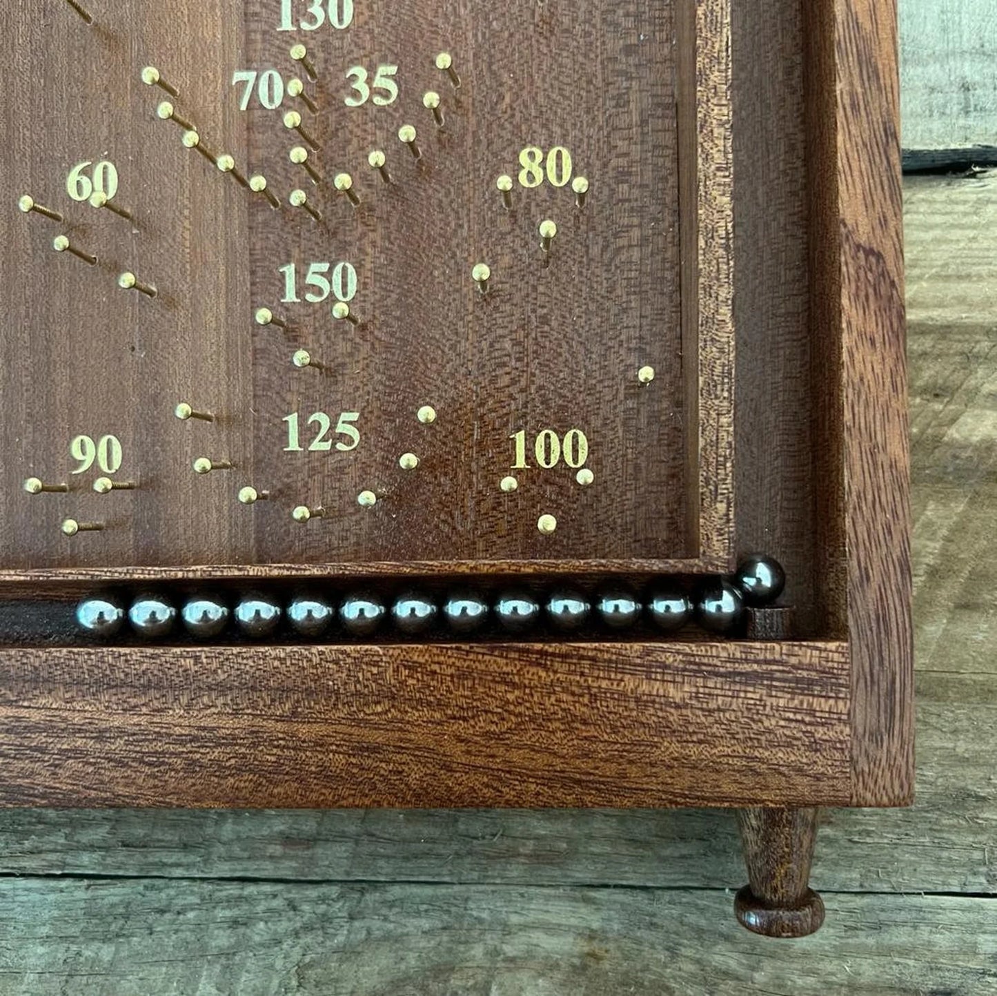 Vintage Style Tabletop Wooden Pinball Game