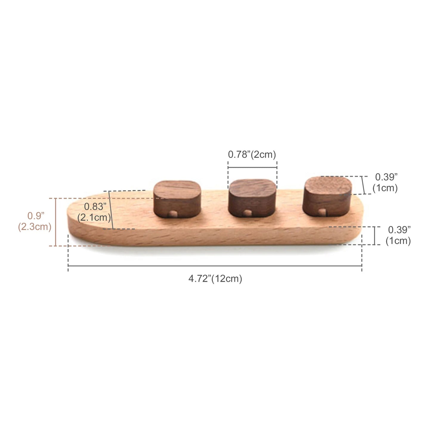Wooden Desktop Cable Management