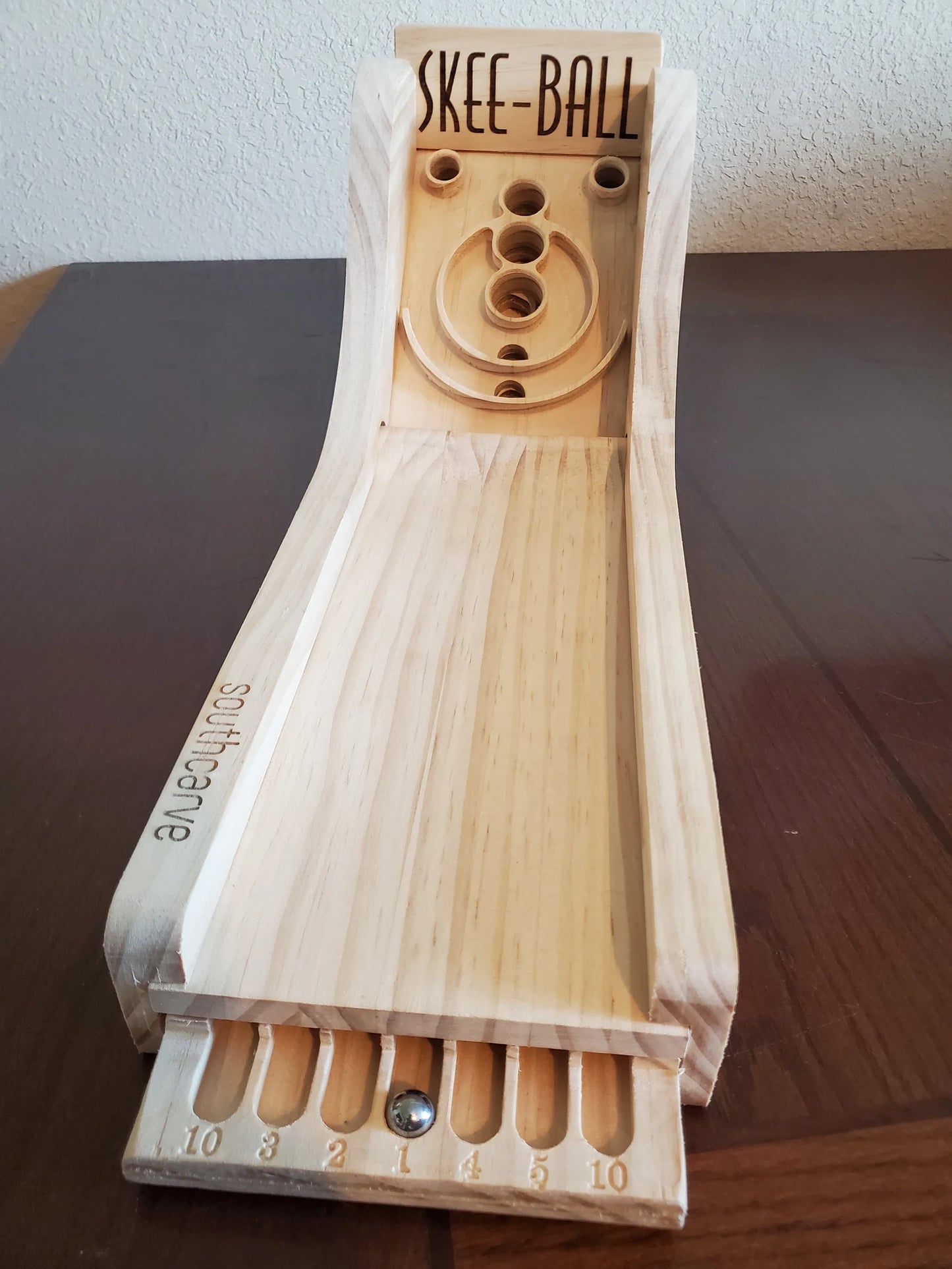Mini Skee-Ball Table Game