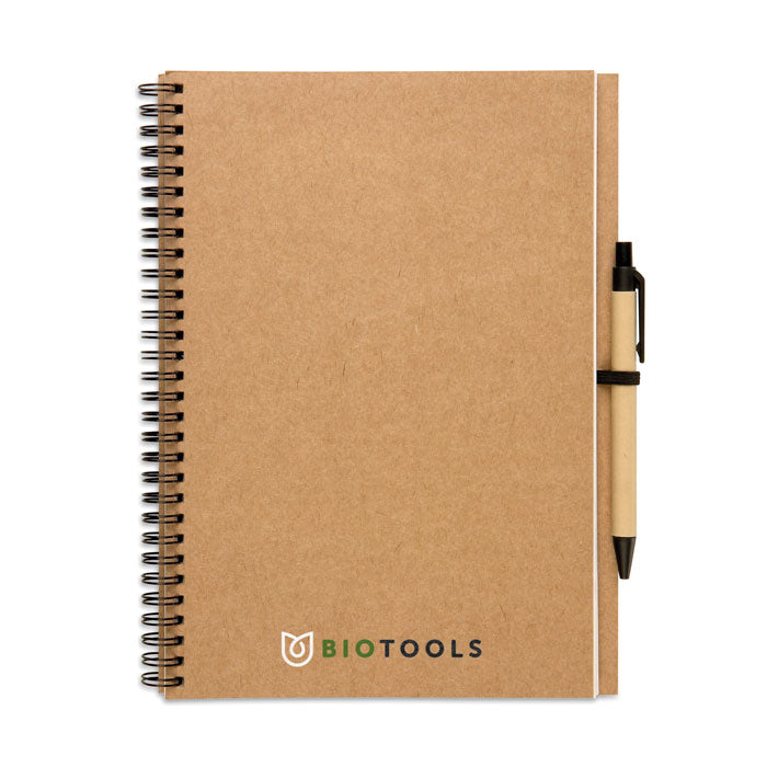 BLOQUERO PLUS - Recycled notebook with pen