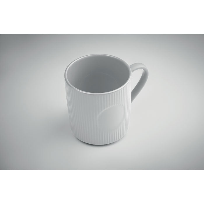 RIBMUG - Ribbed ceramic mug mat 340 ml