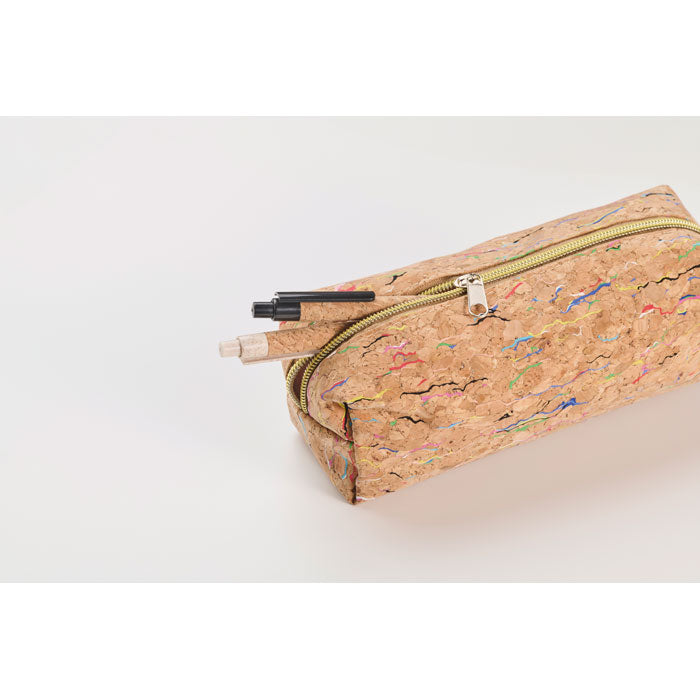 CORCHASO - Coloured cork pencil case