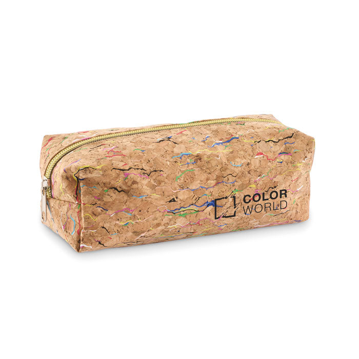 CORCHASO - Coloured cork pencil case