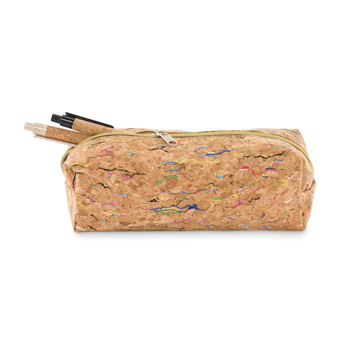 CORCHASO - Coloured cork pencil case