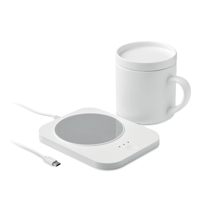 SIROTER - Wireless charger & mug warmer set