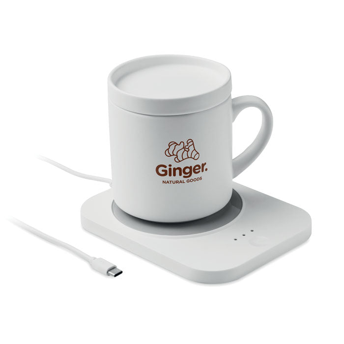 SIROTER - Wireless charger & mug warmer set