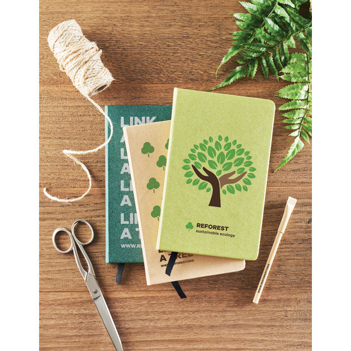 GROW - A5 recycled page notebook