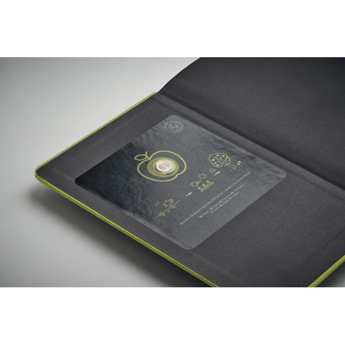 GROW - A5 recycled page notebook