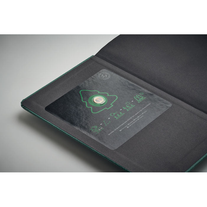 GROW - A5 recycled page notebook