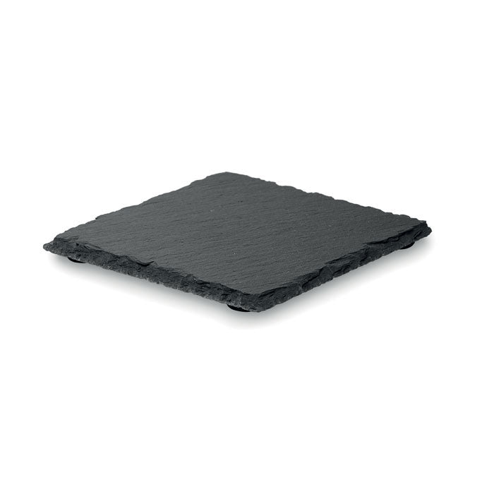SLATE4 - Slate coasters with EVA bottom