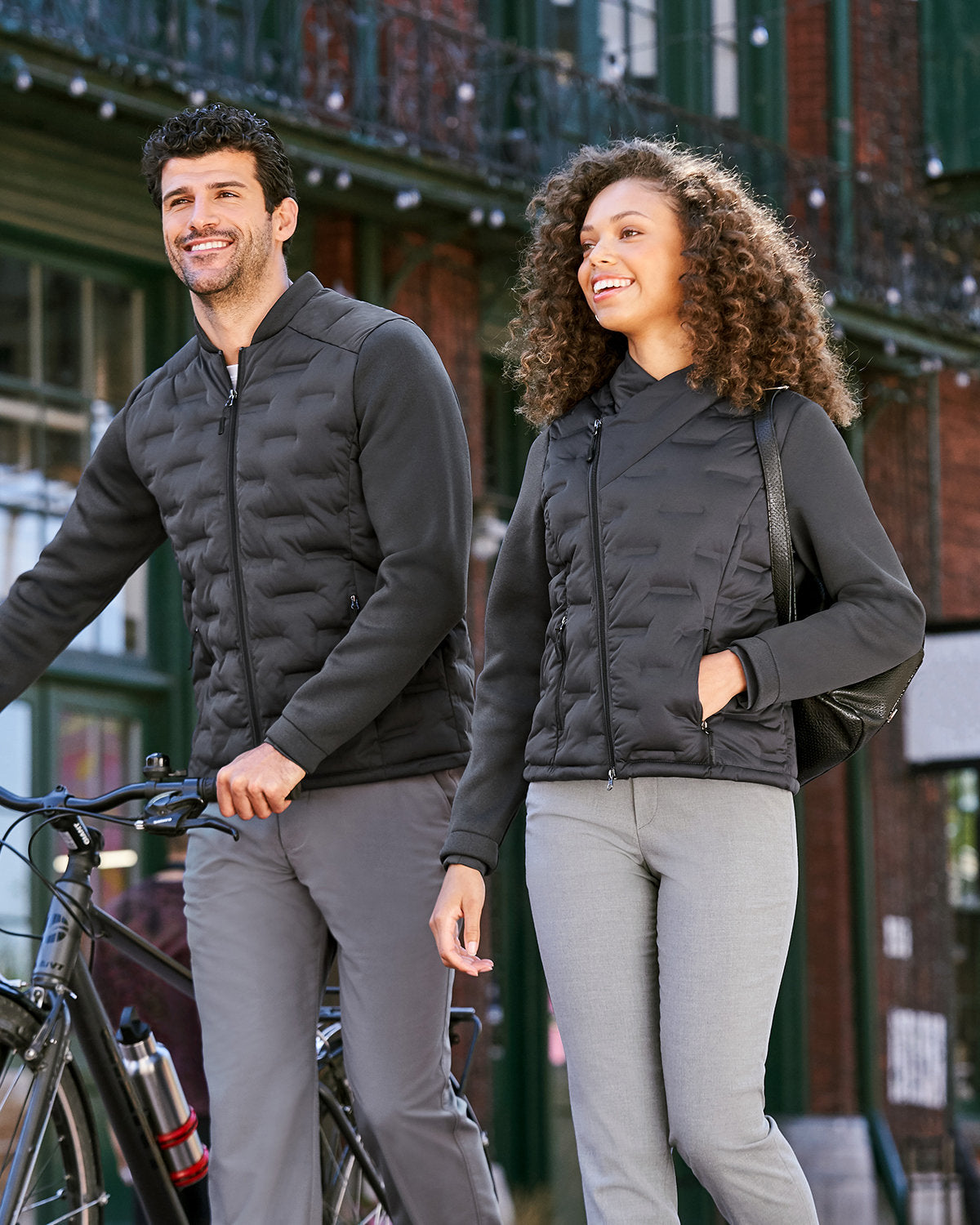 NORTH END - Puffy Bomber Jacket - Womens