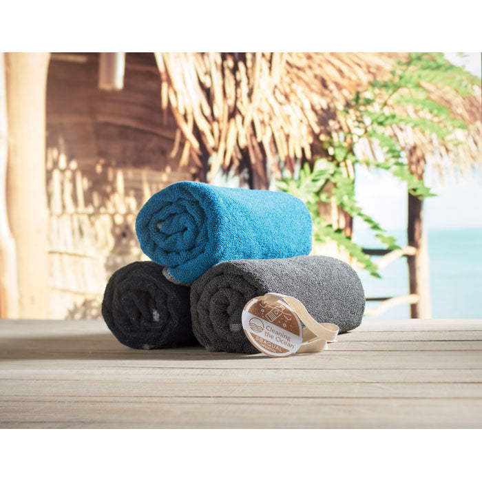 SAND - SEAQUAL® towel 70x140cm