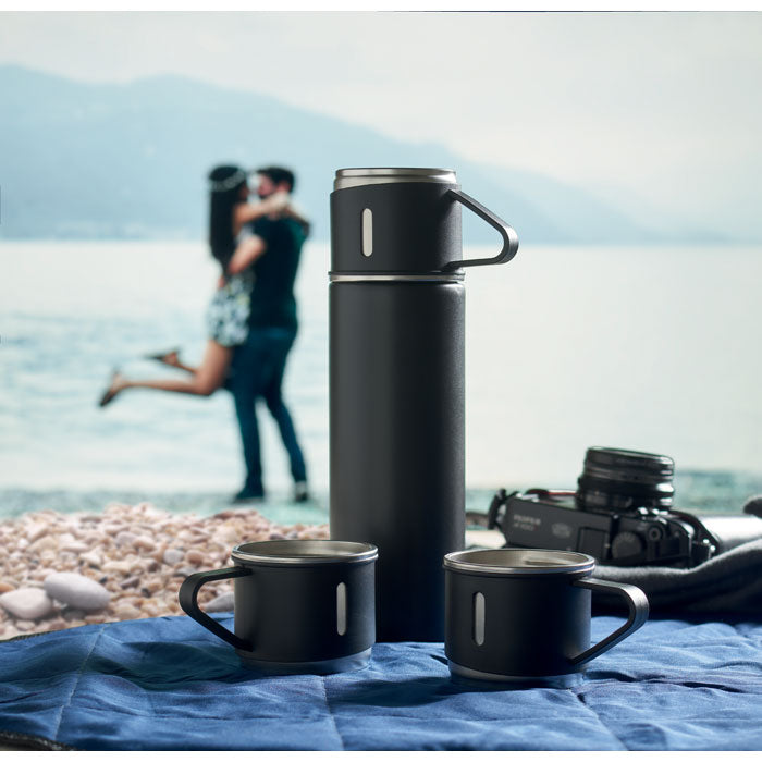 SHARM - Double wall bottle and cup set