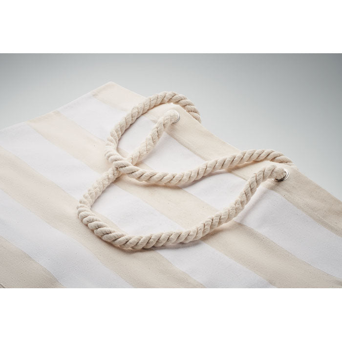 HEAVEN STRIPE - Cotton beach bag